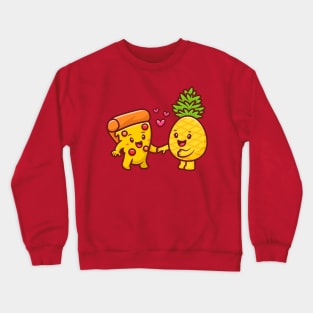 Pineapple Pizza Pals Crewneck Sweatshirt